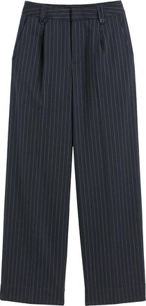 La Redoute Collections Wijde broek met tennisstrepen