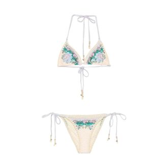 Zimmermann Bikinis, female, Multicolor, Size: M Indra Bikini