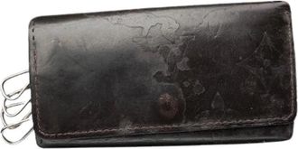 Louis Vuitton Pre-owned Lockme Key Holder - unisex - Vintage Accessoires - Zwart - ONE Size - Leer - Vintage