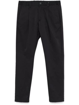 Herno Broek met toelopende pijpen - Blauw