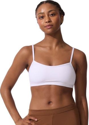 Capezio Team Basics Camisole Bra Top in White at Nordstrom, Size Small