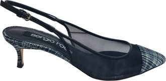 Sergio Rossi Sandali Tessuto - Dames - Pumps - Veelkleurig - 37 EU - Schoenen