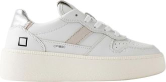 D.A.T.E. Court Platform Basic - - Shoes - Donna - Bianco - 37 EU