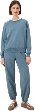Pact Organic Cotton Weekends Relaxed Sweatpant in Washed Wedgewood Blue at Nordstrom, Size X-Large
