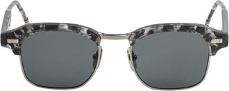 Thom Browne unisex, Accessoires, Grijs, Maat: 49 MM