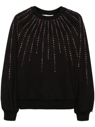 Nissa stud-embellished jumper - women - Polyamide/Rayon/Spandex/Elastane - 38 - Black