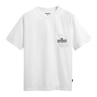 Sebago T-Shirts, male, White, Size: 2XL Atlantictide T-Shirt