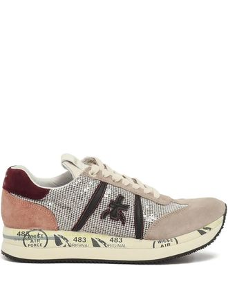 Premiata Sneakers con paillettes - Toni neutri