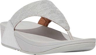 FitFlop Dames/Dames Glitz teensandalen (Zilver)