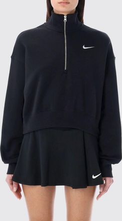 Nike Felpa Nike in misto cotone con zip interrotta