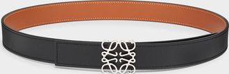 Loewe Anagram Reversible Leather Belt