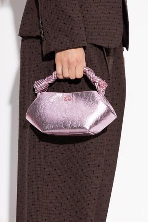 Ganni Handbag Made Of Eco Leather, Womens, Pink