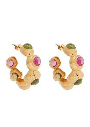 Joanna Laura Constantine Statement 18kt Gold-plated Hoop Earrings - One Size