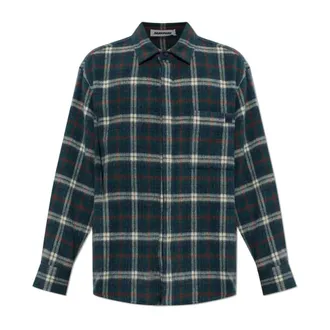 Darkpark Darkpark, Overhemden, Heren, Groen, M, Katoen, Ethan Shirt