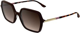 Lacoste Zonnebril - Dames - Zonnebrillen - Bruin - 57 MM - Accessoires