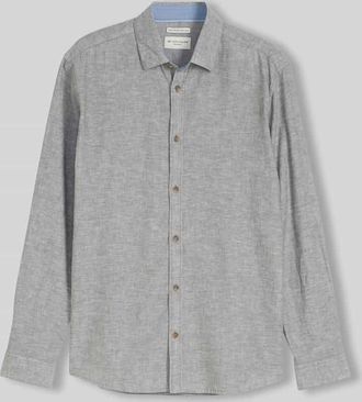 Tom Tailor Regular Fit Freizeithemd aus Leinen-Baumwolle-Mix in Lind, Gr&ouml;&szlig;e XXXL