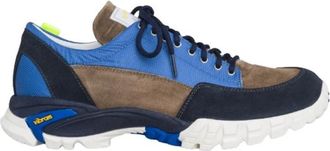 Diemme Blauwe Rip-Stop Trekking Schoenen - Heren - Sneakers - Veelkleurig - 43 EU - Su&egrave;de - Schoenen
