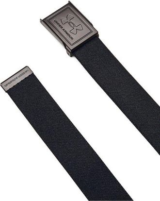 Under Armour Drive Reversible Stretch Web Belt in 001 Black at Nordstrom