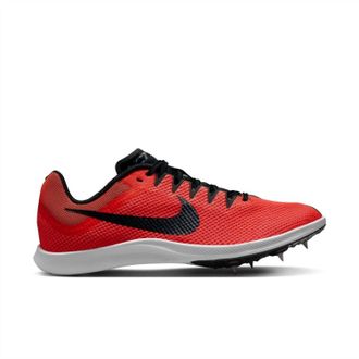 Nike Mens Rival Distance Sneaker In Bright Crimson/black