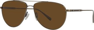 Oliver Peoples Heren, Accessoires, Bruin, Maat: 58 MM