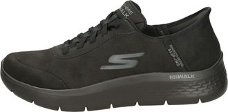 Skechers Mens Hands-Free Slip-ins GO Walk Flex Smooth Motion Sneaker, Black, 10 UK
