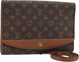 Louis Vuitton Pre-owned Cross Body Bags, female, Brown, Size: ONE SIZE Pre-owned Bordeaux 27 Shoulder Bag