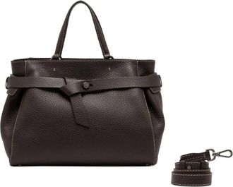 Gianni Chiarini Miranda Tote Bag - Dames - Shoppers - Bruin - ONE Size - Leer - Tassen