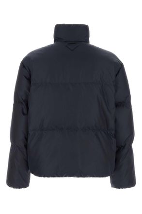 Prada Re-Nylon Down Jacket - Navy