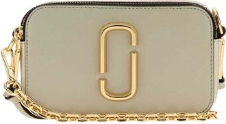 Marc Jacobs Grey The Snapshot Mini Crossbody Bag