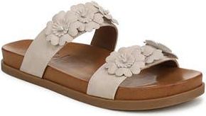 Blowfish Lovely Slide Sandal in Oat Faux Suede at Nordstrom Rack, Size 6.5