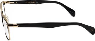 Rag & Bone RNB704680755 Metal & Acetate Mixed-Material Eyeglasses