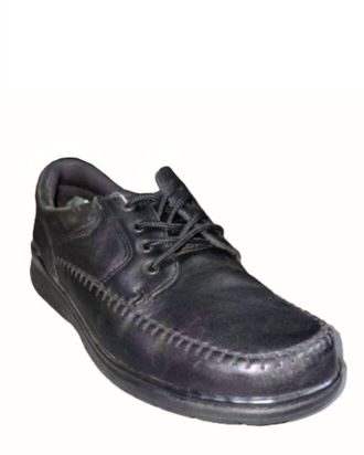 Nunn Bush Mens Mercer Ii Lace Up Loafer In Black