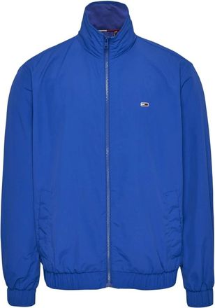 Tommy Jeans Essenti&euml;le Blauwe Gerecyclede Nylon Jas - Heren - Zomerjassen - Blauw - 2XL - Nylon - Jassen