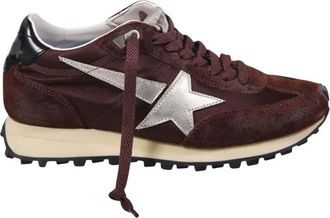 Golden Goose Brown Lace-up Sneakers
