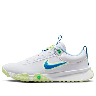 Nike Air Diamond Varsity Turf White Volt Blue FN7454-101