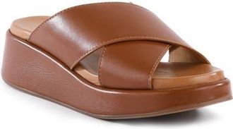 Seychelles Key Largo Wedge Slide Sandal in Tan at Nordstrom, Size 7.5