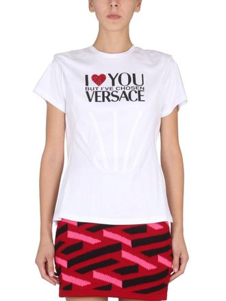 Versace T -Shirt mit Logo