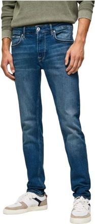 Pepe Jeans London Slim-fit Jeans - Heren - Slim Fit Jeans - Blauw - W30 L32 - Katoen - Jeans