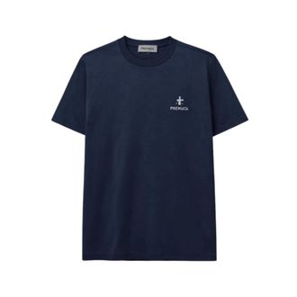 Premiata T-Shirts, male, Blue, Size: S PA 1050 T-shirt