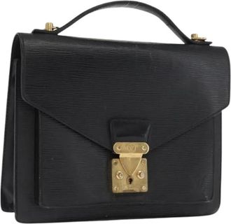 Louis Vuitton Pre-owned Handbags, female, Black, Size: ONE SIZE Pre-owned Vintage Handbag