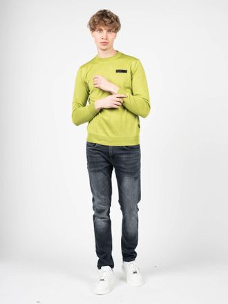 Plein Sport stoppen Merino Mannen groen