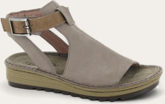 Naot Womens Verbena Sandal In Stone Latte
