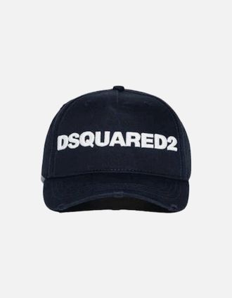 Dsquared2 Mens Logo Baseball Cap - Black
