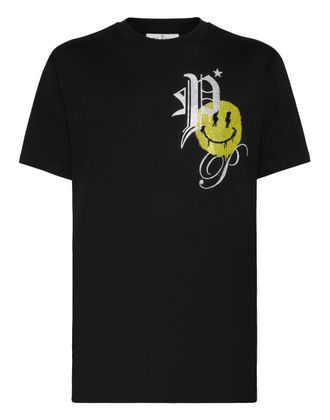Philipp Plein T-Shirt Met Ronde Hals Smile