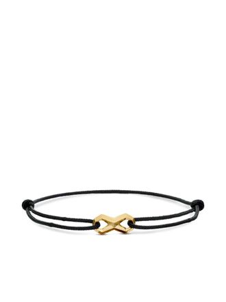 David Yurman 18kt yellow gold Infinity Link cord bracelet (9mm)