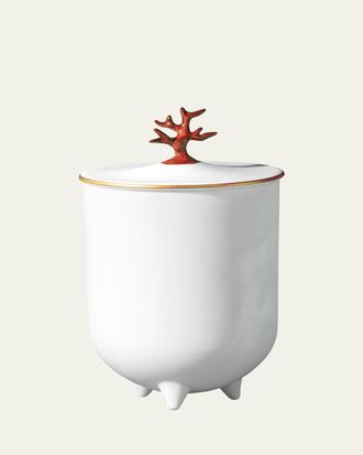 L'OBJET Footed Coral Candle
