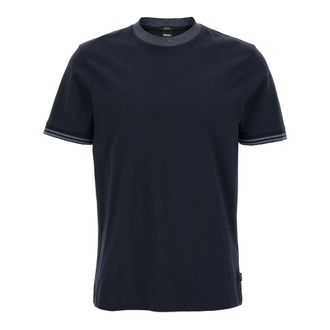 HUGO BOSS H-Tessler 238 T-shirt - male - Hugo - T-Shirts - Blue - 2XL - Tops
