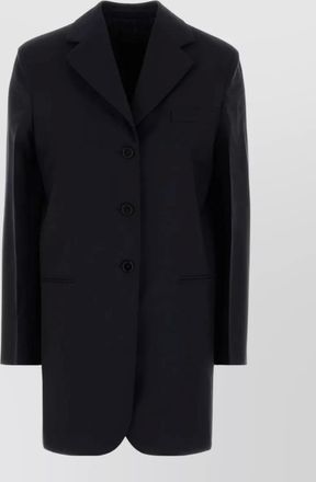 Jil Sander single breasted coat