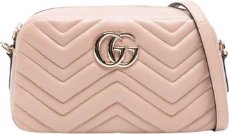 Gucci Gg Marmont Small Leather Camera Bag