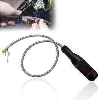 Trade Shop Trade Shop - Calamita Flessibile Strumento Magnetico Raccogli Viti 54 Cm Raccogli Oggetti